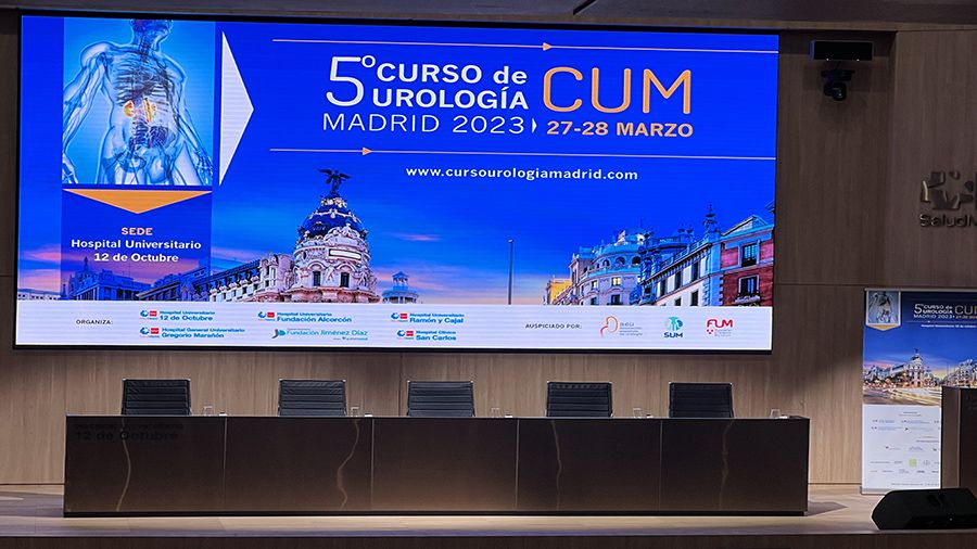 Curso de Urología CUM Madrid 2023 Hospital Universitario 12 de Octubre.
