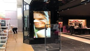 Victoria´s Secret Video Wall
